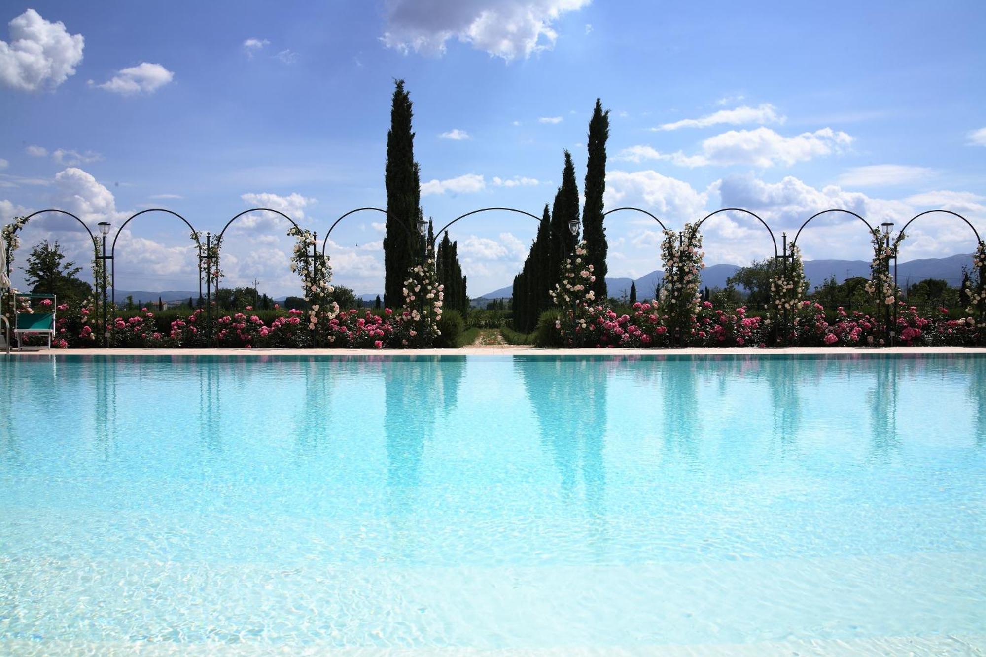 Villa Santa Barbara Montefalco Exteriör bild