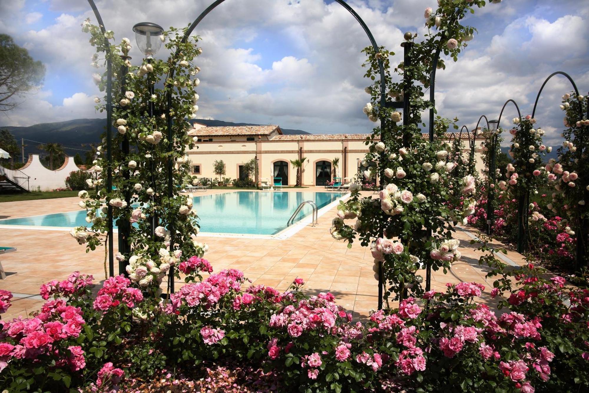 Villa Santa Barbara Montefalco Exteriör bild